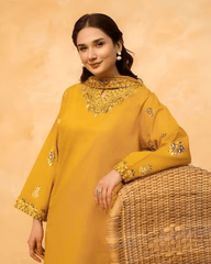 Mehak 3 piece - Embroidery Co-Ords 2Pc Set